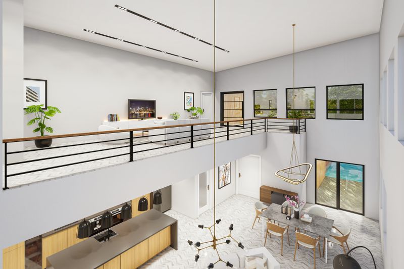 a cozy, modern, and spacious home interior